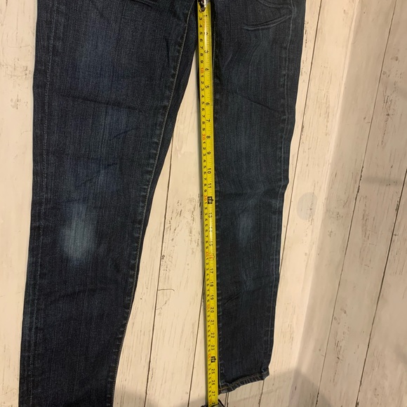 J. Crew toothpick jeans ankle size 26 dark denim - Picture 8 of 9